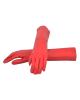 WOMAN LEATHER GLOVES CODE: GLOVES-LONG (RED)